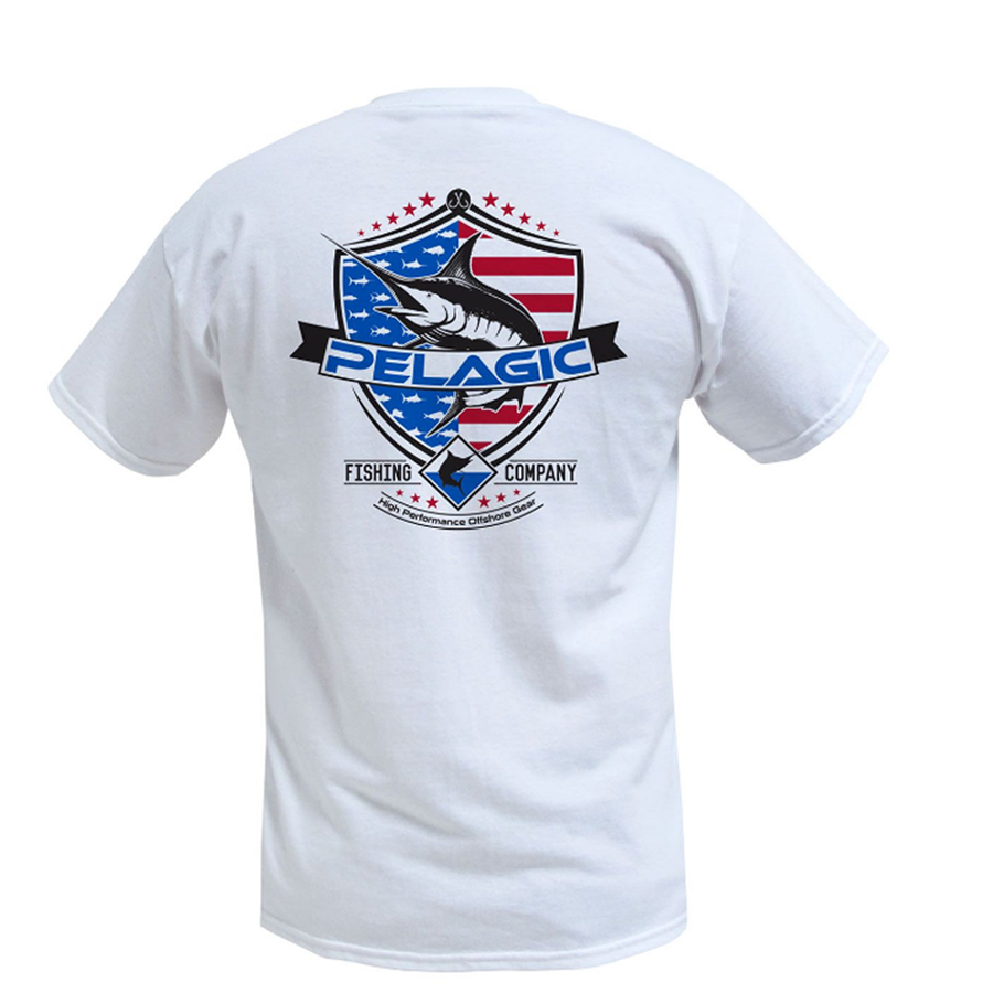 Camiseta Patriot Marlin Tee (Pelagic)