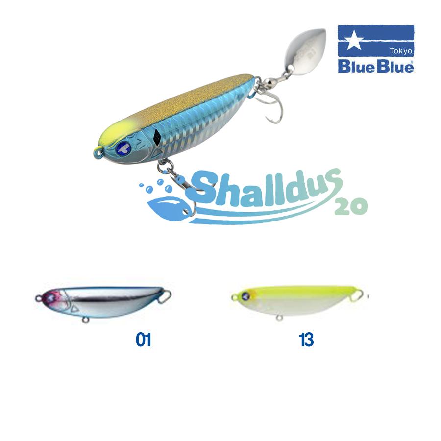 Señuelo SHALLDUS 20 (Blue Blue)